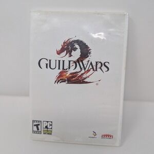 Guild Wars 2 PC Game DVD-ROM ArenaNet 2-Disc Set with Manual and Serial Code